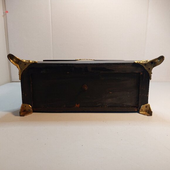 Antique Gilbert Bell & Hammer Chime Clock - Picture 7 of 7